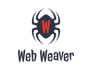 Creepy Spider Arachnid logo design