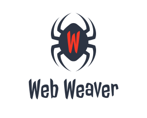 Spider - Creepy Spider Arachnid logo design