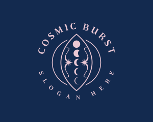 Astrology Cosmic Night logo design