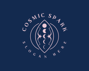 Astrology Cosmic Night logo design