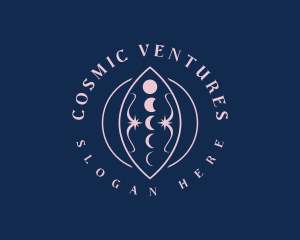 Astrology Cosmic Night logo design