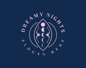 Astrology Cosmic Night logo design