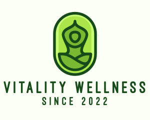 Healthy Lifestyle - Yoga Class Wellness logo design