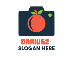 Fruit Photography Camera Logo
