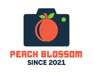 Fruit Photography Camera logo design