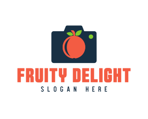 Fruit Photography Camera logo design