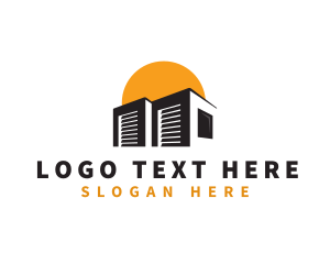 Facility - Logistics Storage Warehouse logo design