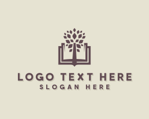 Book - Publisher Tree Book logo design