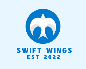 Swallow - Swallow Bird Animal logo design