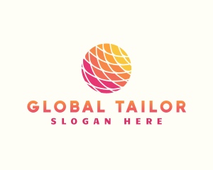 Global Media Network logo design