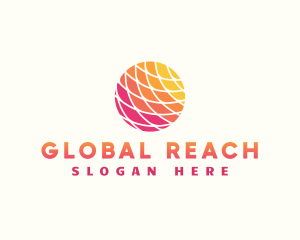 Global Media Network logo design