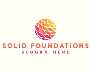 Solar - Global Media Network logo design