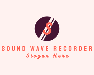 Vinyl Record Disc logo design