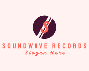 Record - Vinyl Record Disc logo design