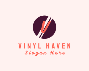 Vinyl - Vinyl Record Disc logo design