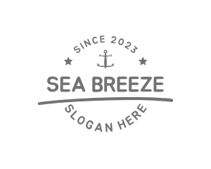 Sailor - Nautical Anchor Sailor logo design