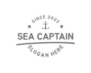 Sailor - Nautical Anchor Sailor logo design