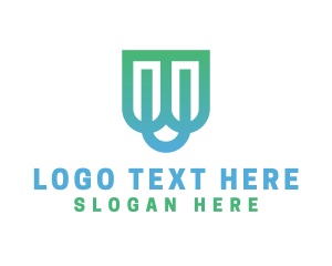 Manufacturing - Software Developer Company logo design