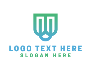 Green - Software Developer Company logo design