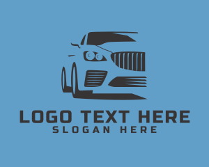 Auto Dealer - Modern Car Garage logo design