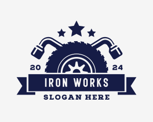 Automotive Tire Iron logo design