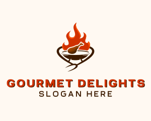 Gourmet Diner Grill logo design