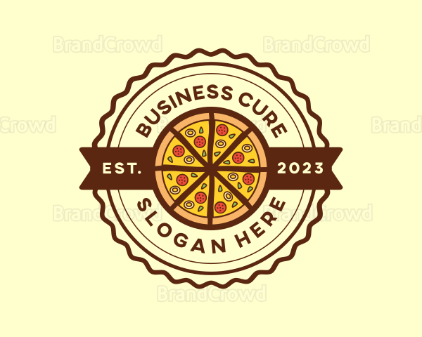 Food Pizza Restaurant Logo