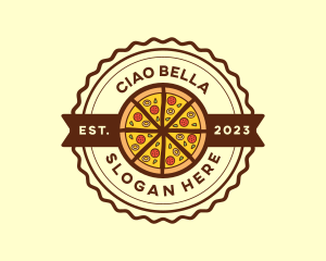 Food Pizza Restaurant logo design