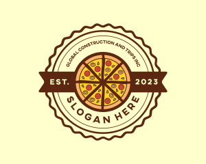 Pizzeria - Food Pizza Restaurant logo design