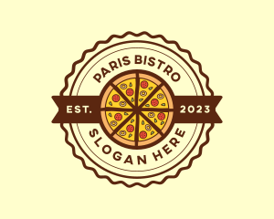 Italian Food Pizza Restaurant logo design