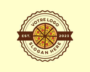 Snack - Food Pizza Restaurant logo design
