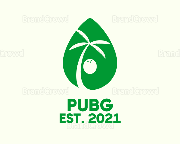 Green Coconut Juice Logo