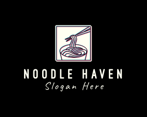 Noodle - Japanese Noodle Soup logo design