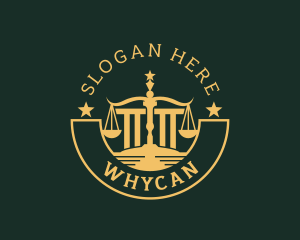 Courthouse - Jurist Legal Law logo design