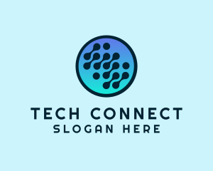 Business Tech  App logo design
