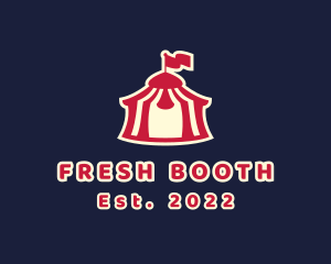 Booth - Recreational Carnival Tent logo design