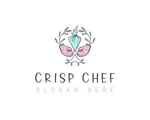 Baking Gloves Culinary logo design