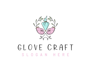 Gloves - Baking Gloves Culinary logo design