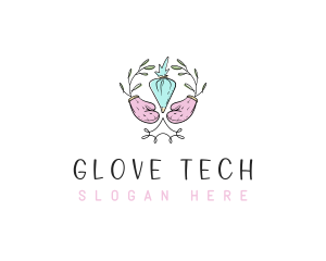 Baking Gloves Culinary logo design