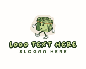 Loan - Cash Money Mascot logo design