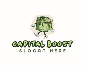 Fund - Cash Money Mascot logo design