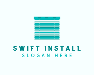 Installation - Blinds Window Shades logo design