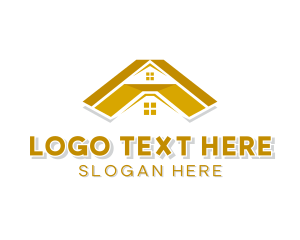 Roofing - Housing Roof Repair logo design