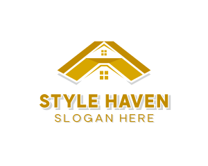 House - Housing Roof Repair logo design