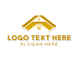 Maintenance - Housing Roof Repair logo design