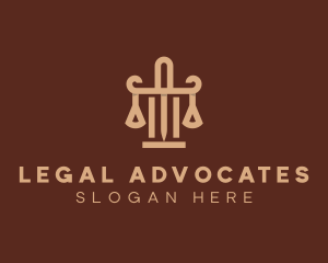 Legal Scale Law Firm logo design