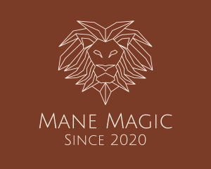 Mane - Wild Lion Mane logo design