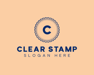 Business Stamp Sticker logo design