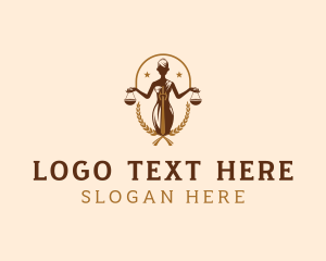 Notary - Legal Law Attorney logo design