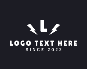 Lightning - Electric Bolt Lightning logo design